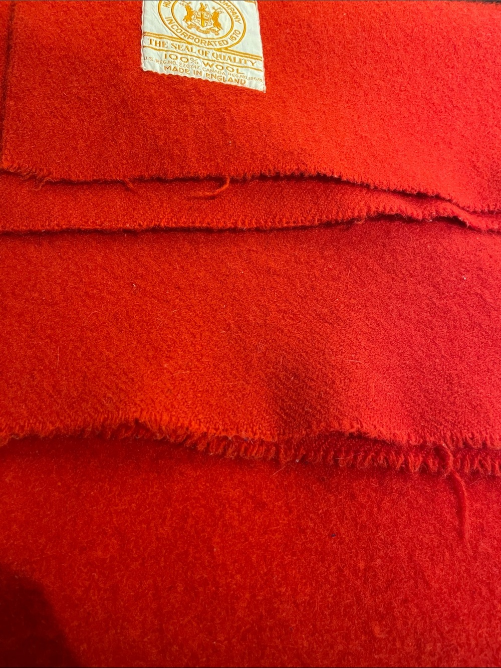 Hudson Bay vintage wool blanket 3.5 points - Picture 5 of 5